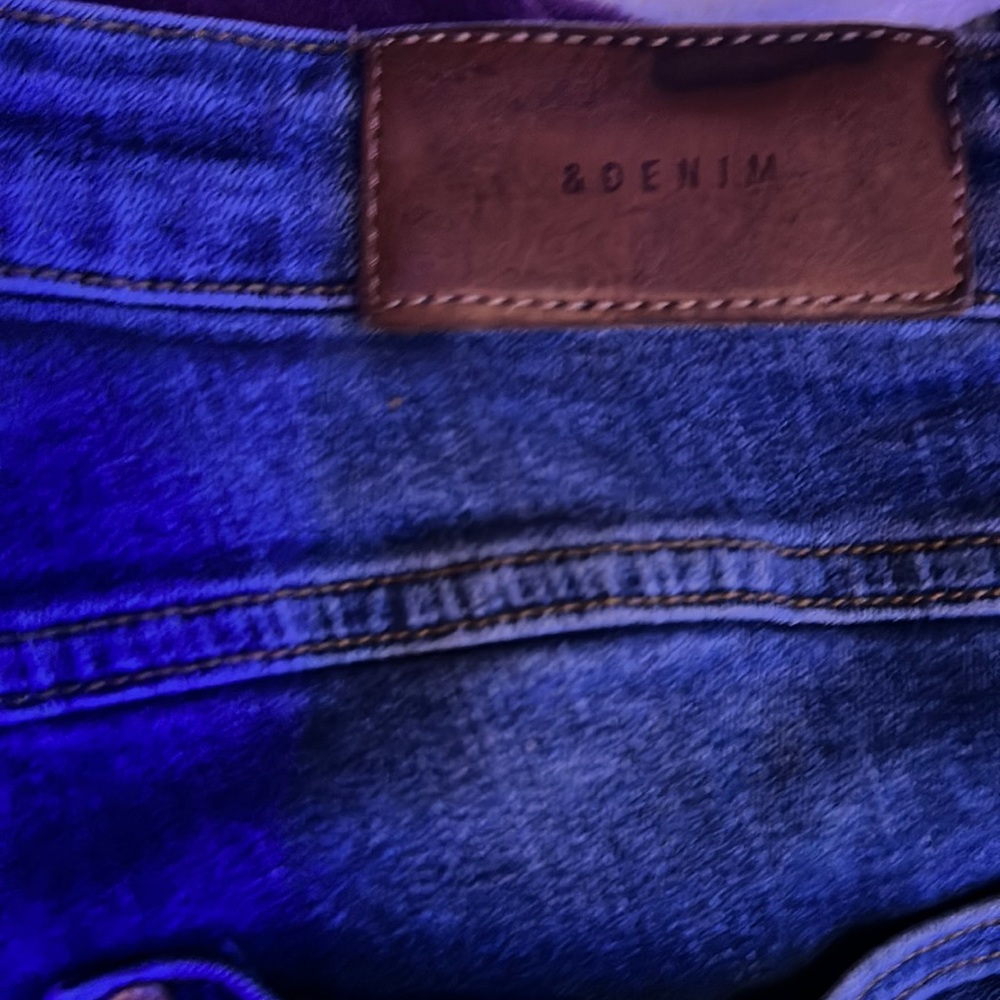 & denim jeans size 29 very good jeans hardly been worn got a size to big for me